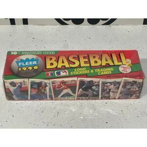 Vintage 1990 Fleer Baseball Cards Complete Factory Set of 660 Cards